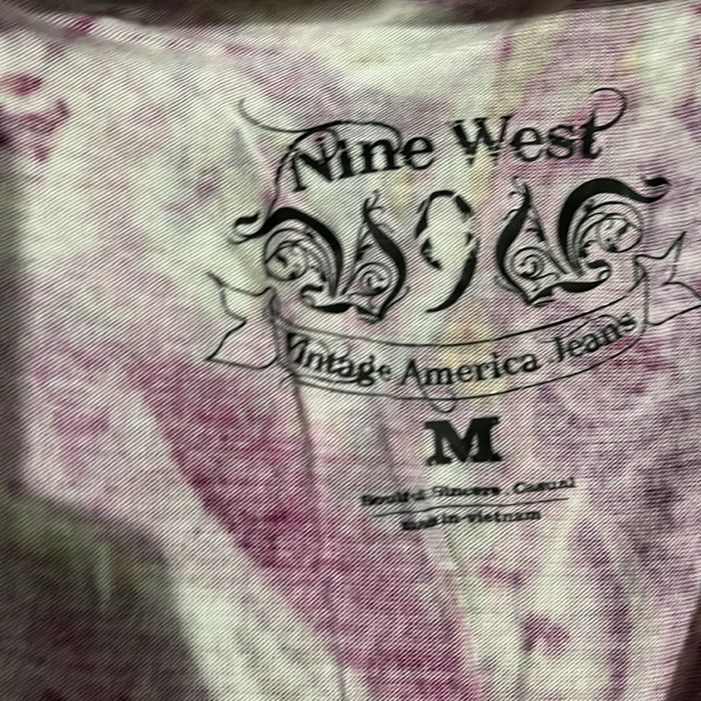 NINE West cross front maxi dress M - Picture 7 of 8